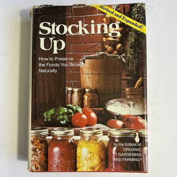 Stocking Up By Carol Stoner Food Processing Preserving Canning Recipes Hardcover - Picture 1 of 13